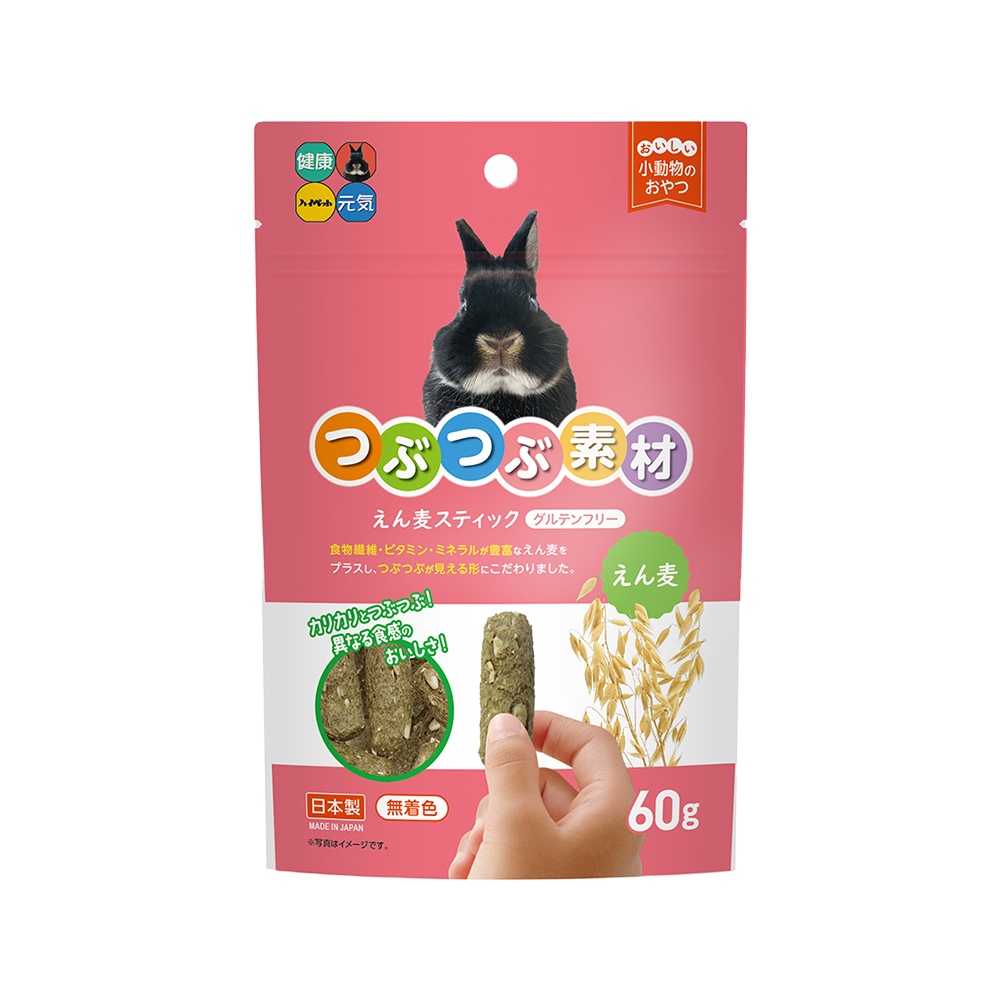 Hi-Pet Tsubu Tsubu Sozai Oat Stick Treats for Rabbits & Small Pets โ 60g