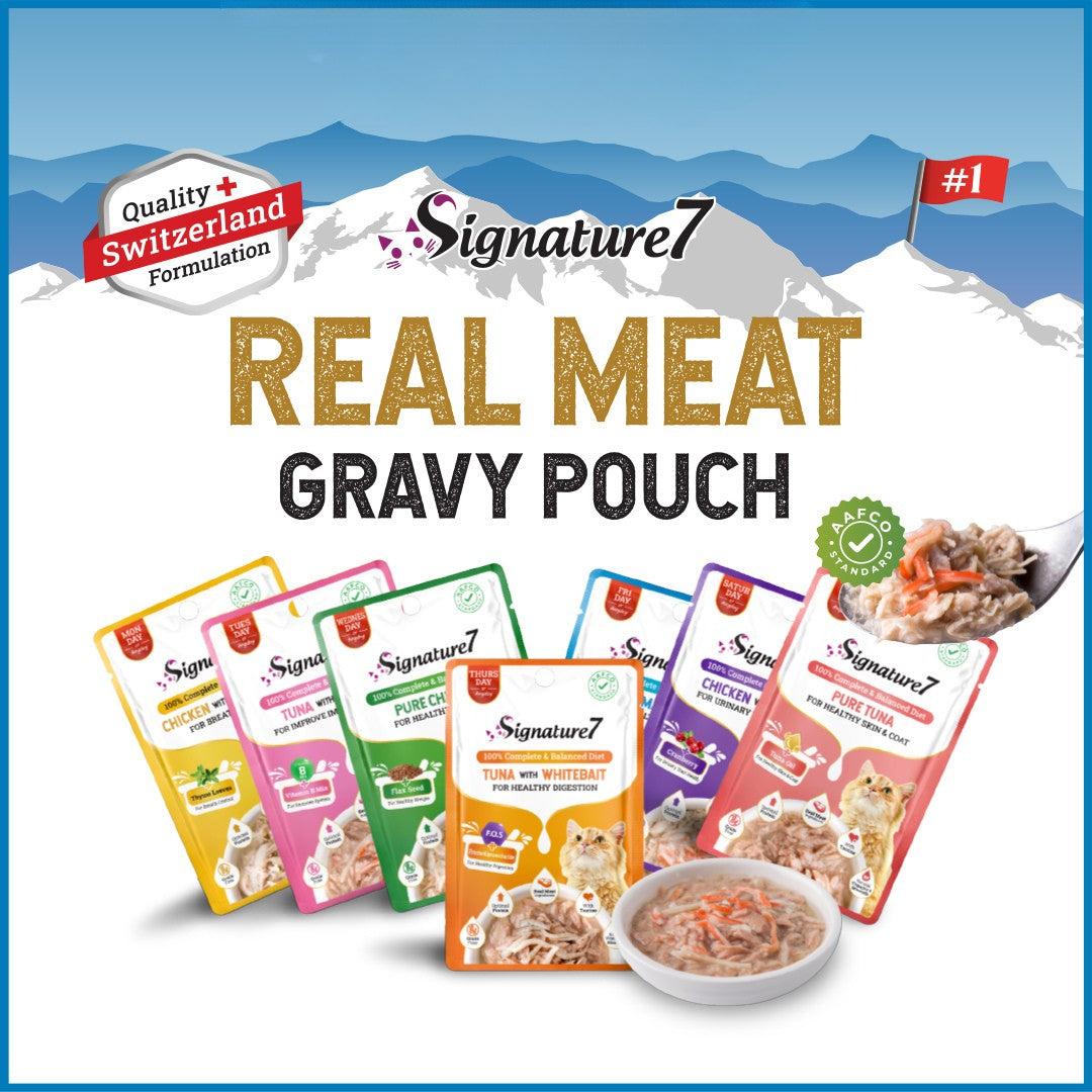 Signature7 Chicken & Surimi in Gravy (Urinary Tract Health – Saturday) 50g