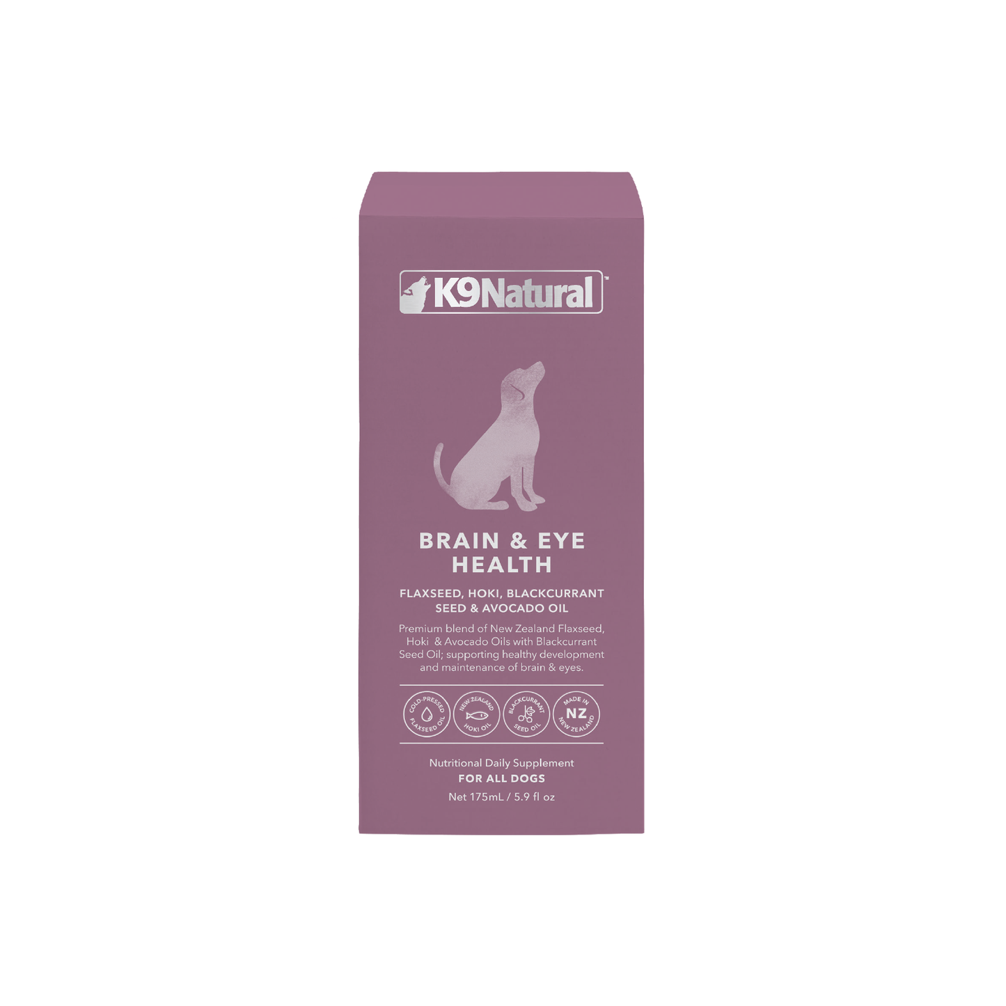 K9 Natural Brain & Eye Health Oil for Dogs – 175ml