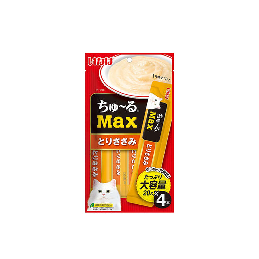 CIAO Churu MAX Chicken Cat Treats (20g x 4 sticks) x 5sets