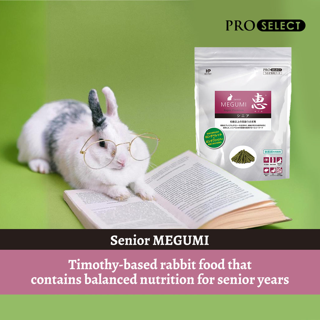 Hi‑Pet Timothy MEGUMI Senior 830 g – Gentle Timothy Hay for Elderly Rabbits & Small Pets