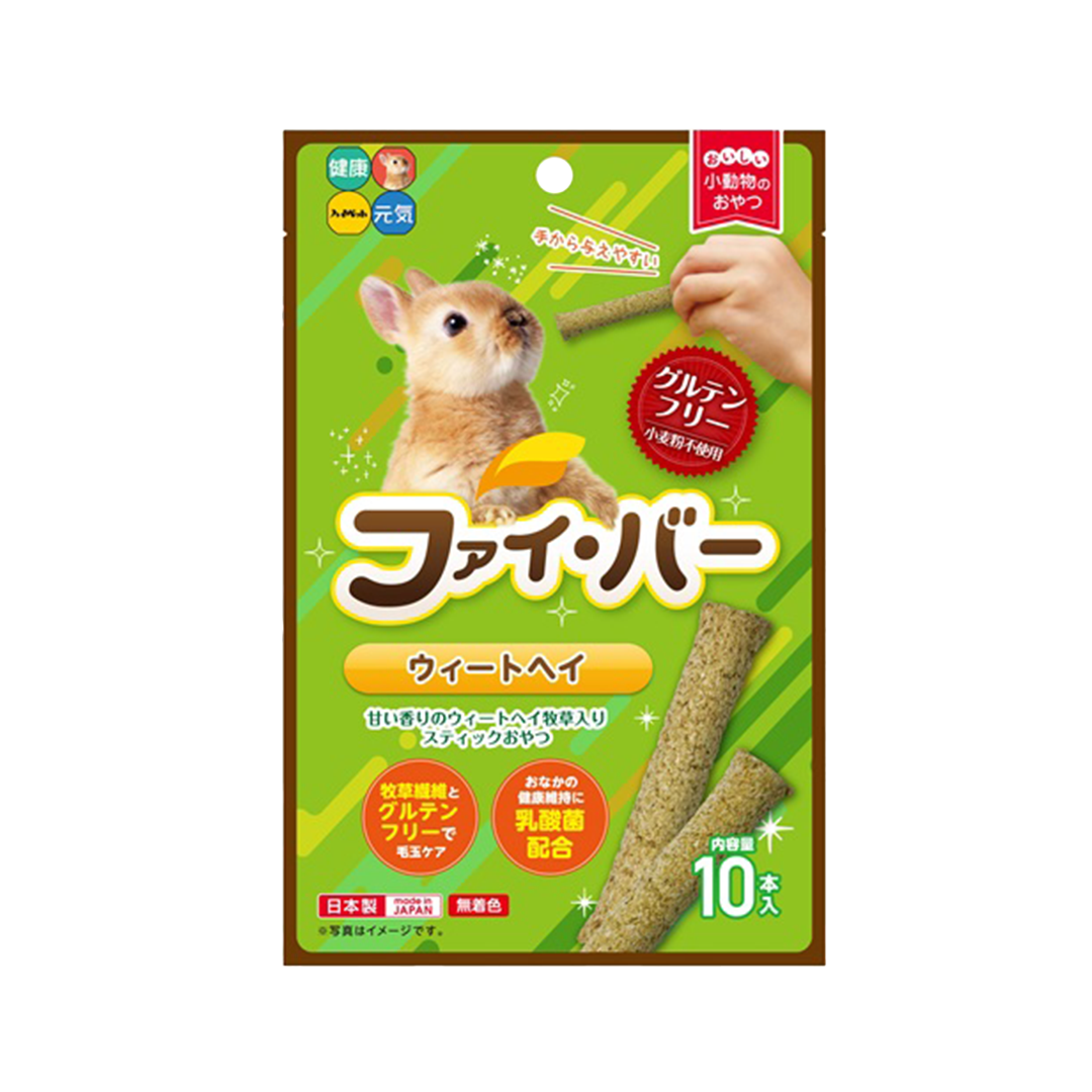 Hi-Pet Fi-Bar Wheat Hay Sticks for Rabbits & Small Pets β 10pcs