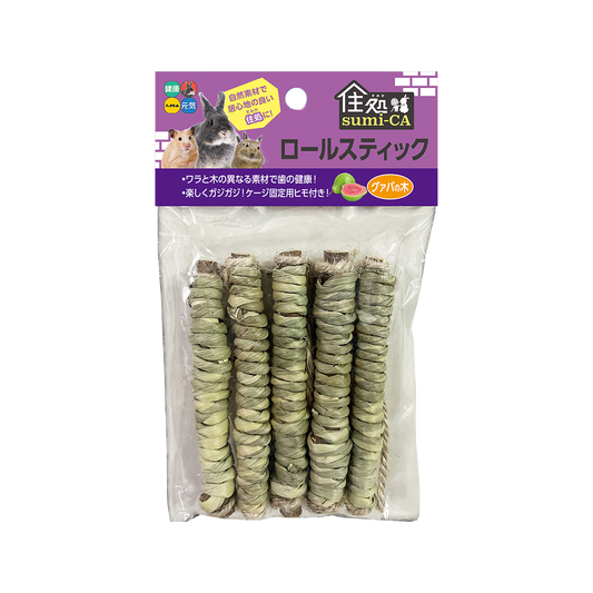 Hi-Pet Sumi-CA Roll Stick with Guava Wood – Natural Chew for Rabbits & Small Pets