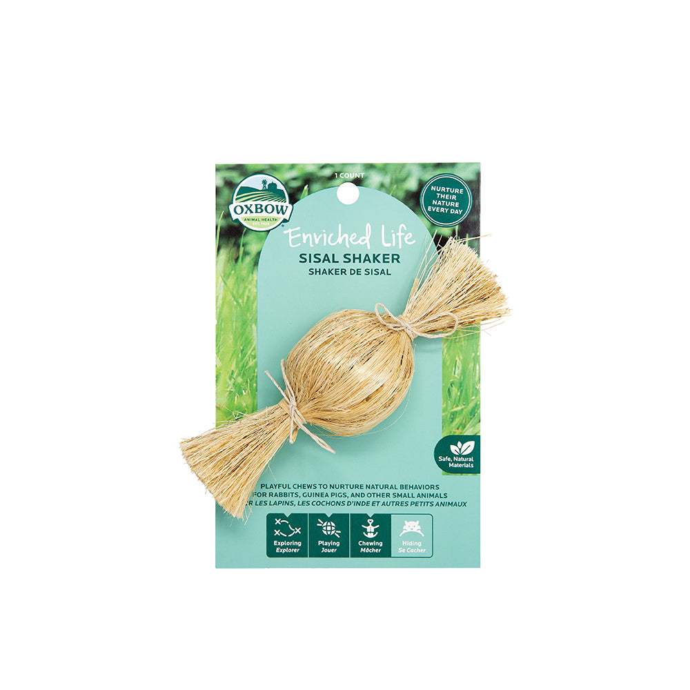 Oxbow Enriched Life Sisal Shaker for Small Animals
