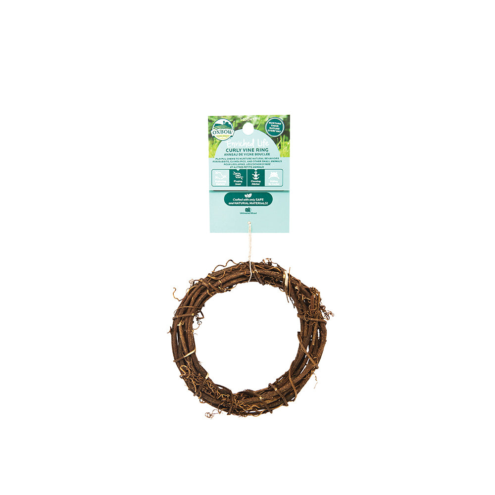 Oxbow Enriched Life Curly Vine Ring for Small Pets
