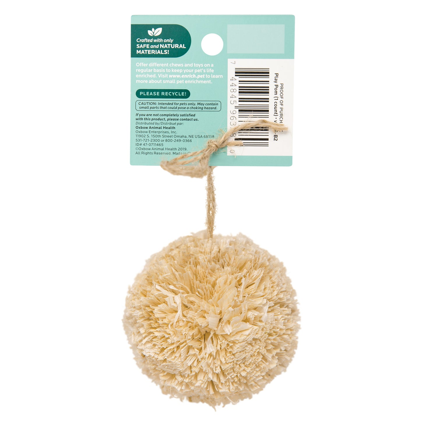 Oxbow Enriched Life Play Pom for Small Pets