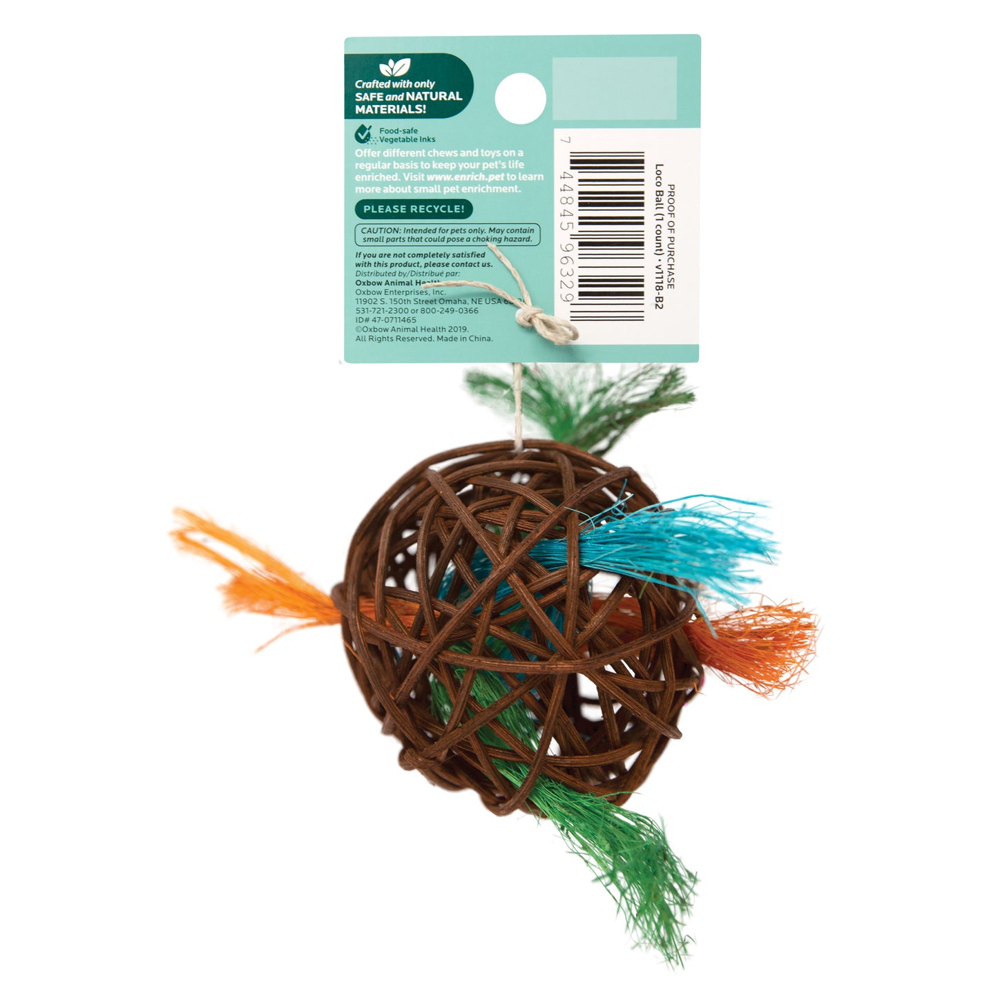 Oxbow Enriched Life Loco Ball for Small Pets