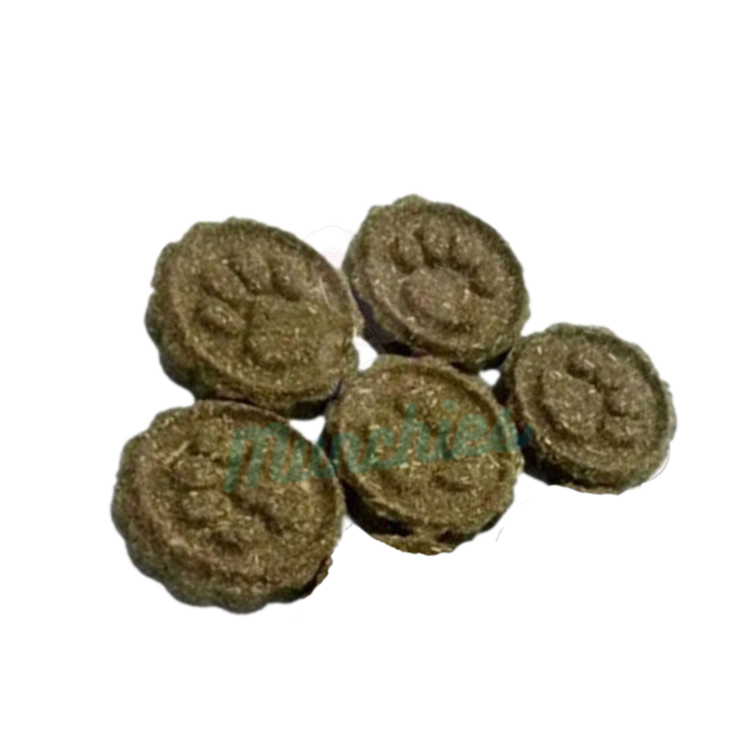 Munchies Paw Print Timothy Hay Cake (10pcs, 135g)