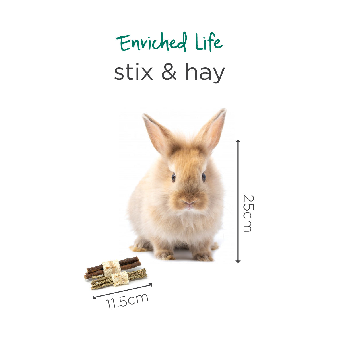 Oxbow Enriched Life Stix Hay Chews for Small Pets