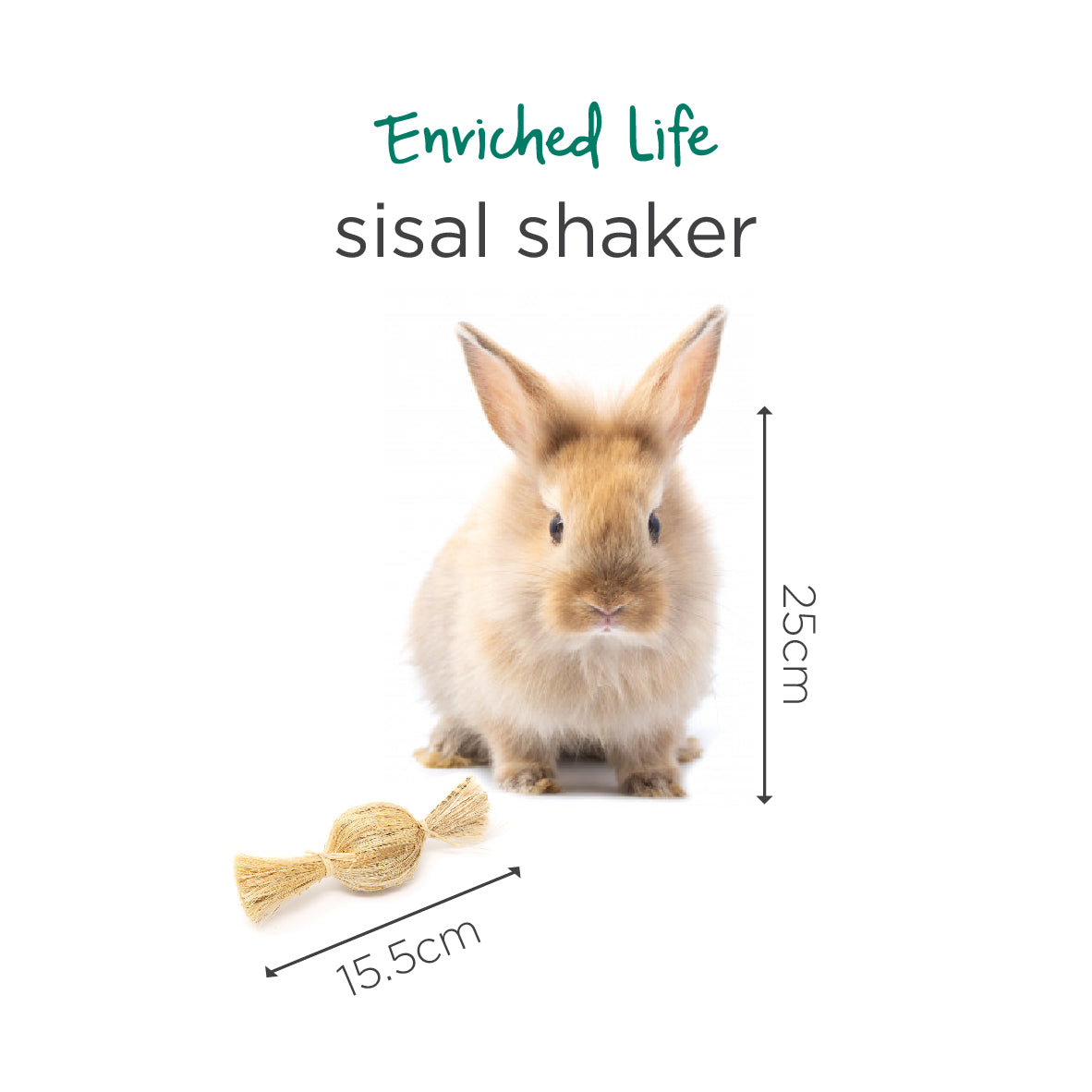 Oxbow Enriched Life Sisal Shaker for Small Animals
