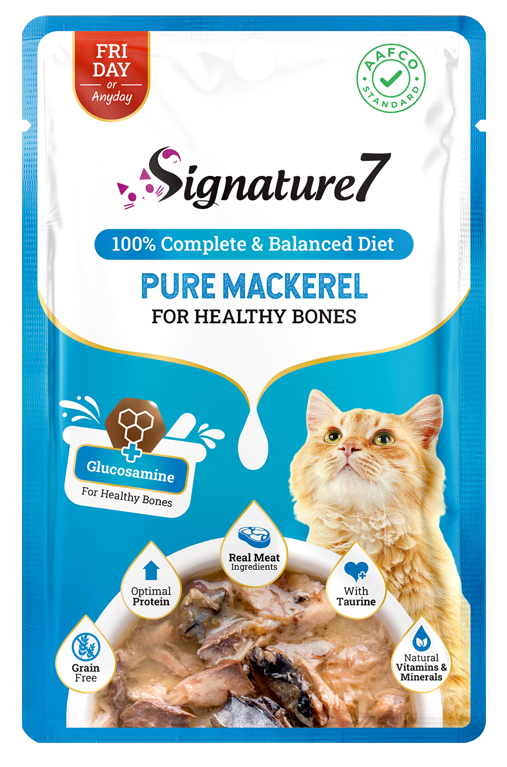 Signature7 Mackerel in Gravy (Healthy Bones – Friday) 50g