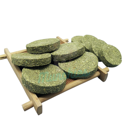 Munchies Timothy Hay Cake (6pcs, 90g) – Natural High-Fibre Treat