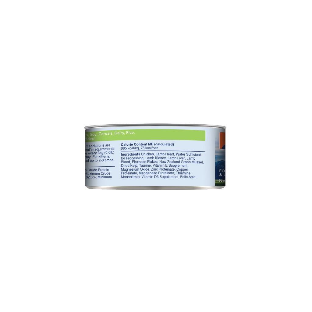 Feline Natural Chicken & Lamb Canned Cat Food – 24 x 85g