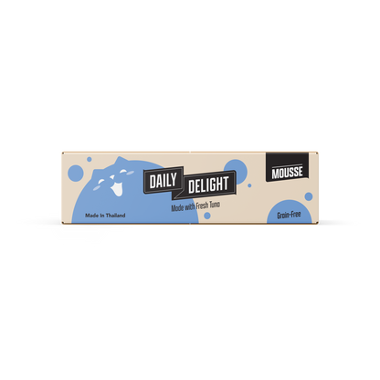Daily Delight Mousse with Tuna Canned Cat Food 80g x 24cans