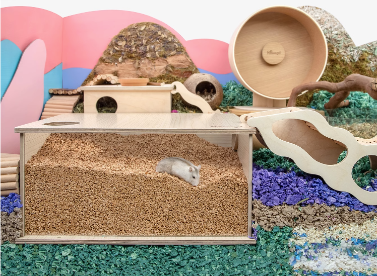 NiteAngel Visible Digging Box – Natural Enrichment for Rats & Hamsters