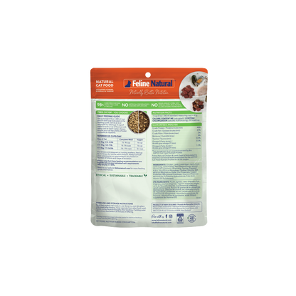 Feline Natural Freeze-Dried Chicken & Lamb Feast for Cats – 100g / 320g / 800g