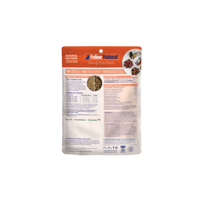 Feline Natural Freeze-Dried Lamb & King Salmon Feast for Cats – 100g / 320g / 800g