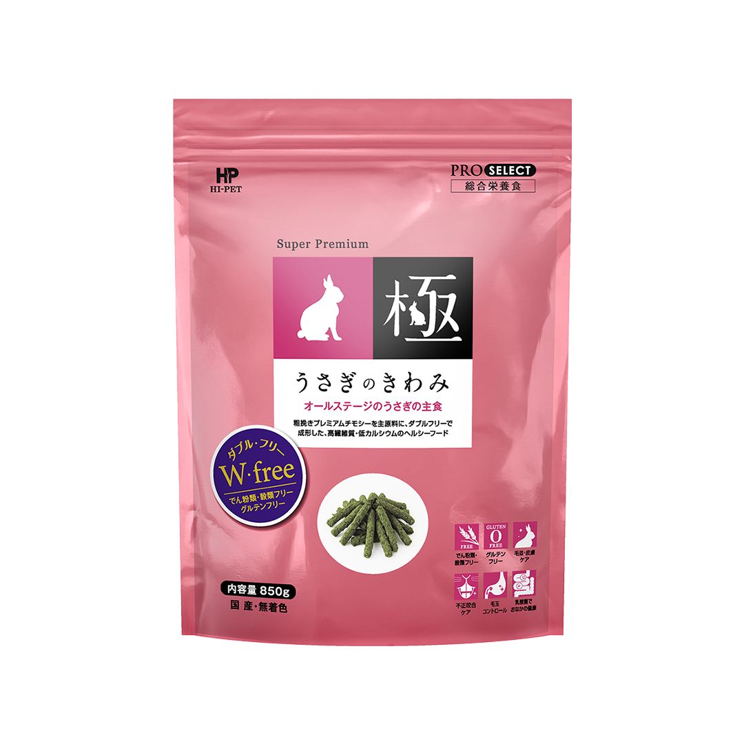 Hi‑Pet Rabbit KIWAMI 850 g – Premium Timothy Hay-Based Food for Rabbits