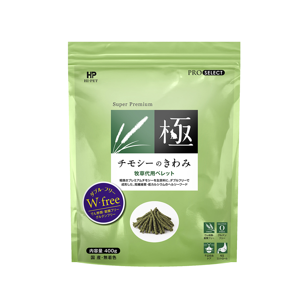 Hi‑Pet Timothy KIWAMI Rabbit Food 400 g – Premium High‑Fibre Diet for Rabbits