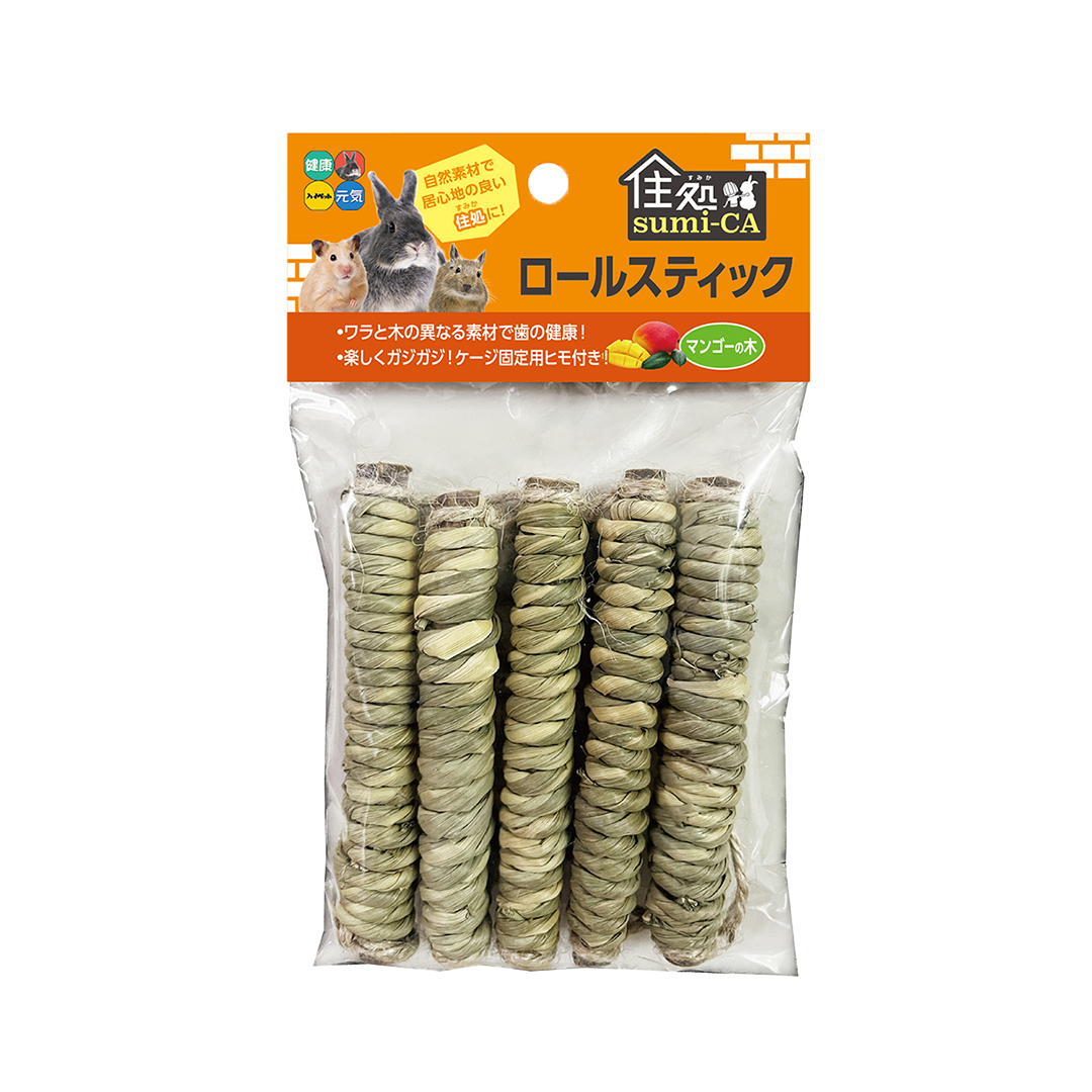 Hi-Pet Sumi-CA Roll Stick with Mango Wood – Natural Chew for Rabbits & Small Pets