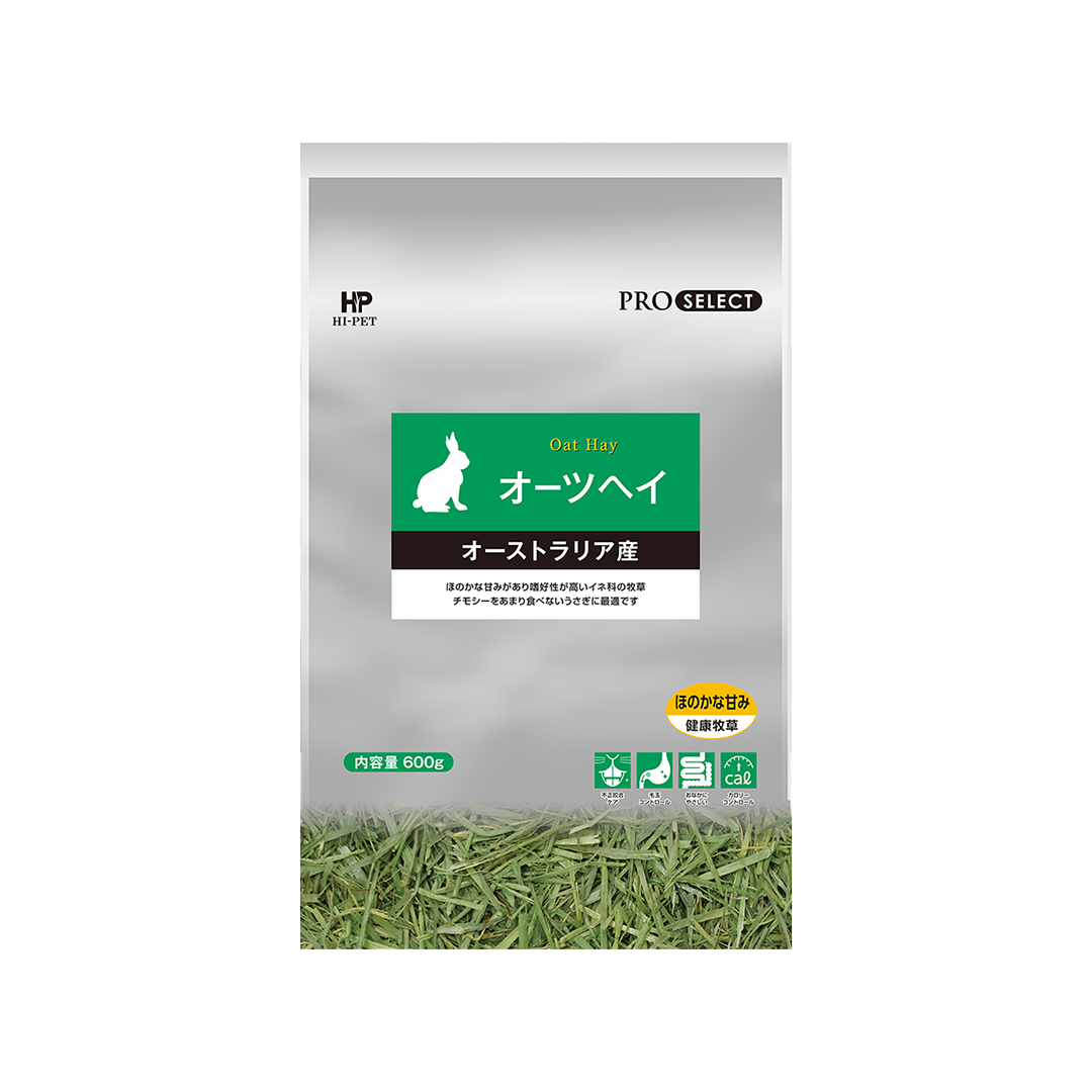 Hi‑Pet Pro‑Select Oats Hay 600g – Australian Premium Hay for Rabbits & Small Pets