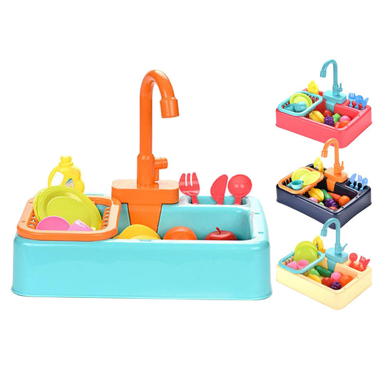 Munchies Interactive Pet Enrichment Play Sink – Water Foraging Toy for Small Pets