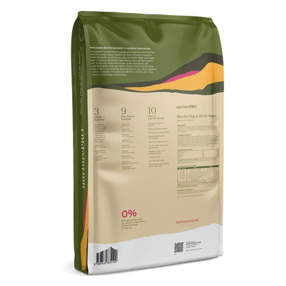 NurturePRO Bliss Pork with Fish Oil – Dry Dog Food for All Life Stages (1.8kg / 5.7kg / 11.8kg)