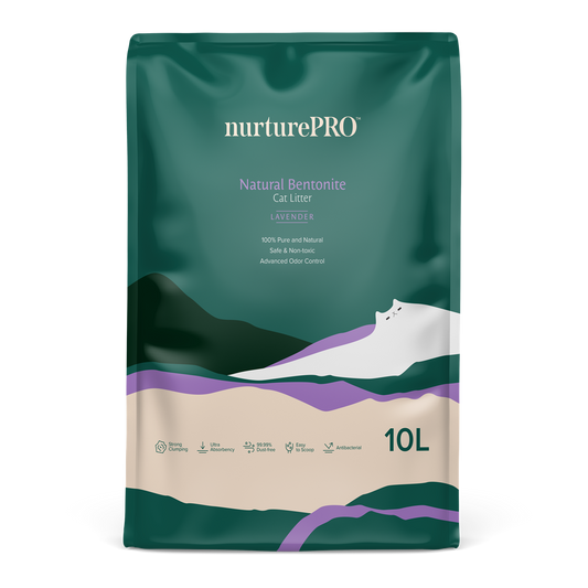 Nurture Pro Bentonite Cat Litter – Lavender (10L)