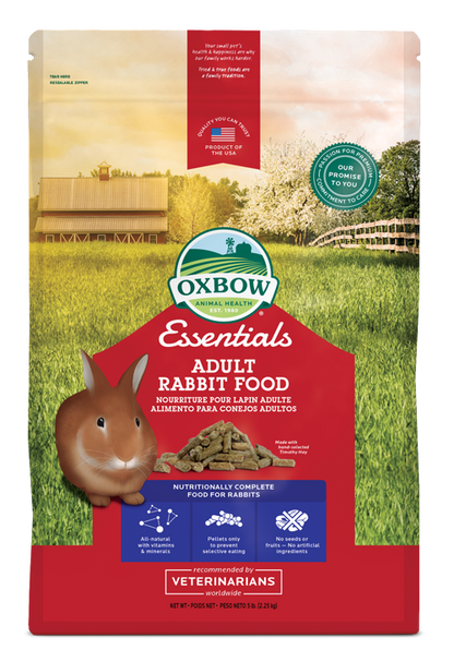[Up to 25% off] Oxbow Essentials Adult Rabbit Food