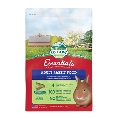 [Up to 25% off] Oxbow Essentials Adult Rabbit Food