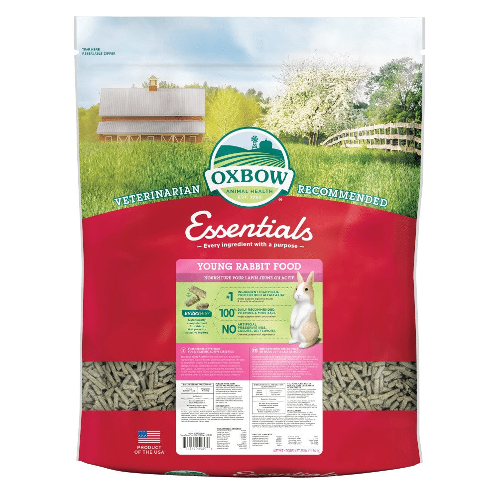 [Up to 25% off] Oxbow Essentials Young Rabbit Food