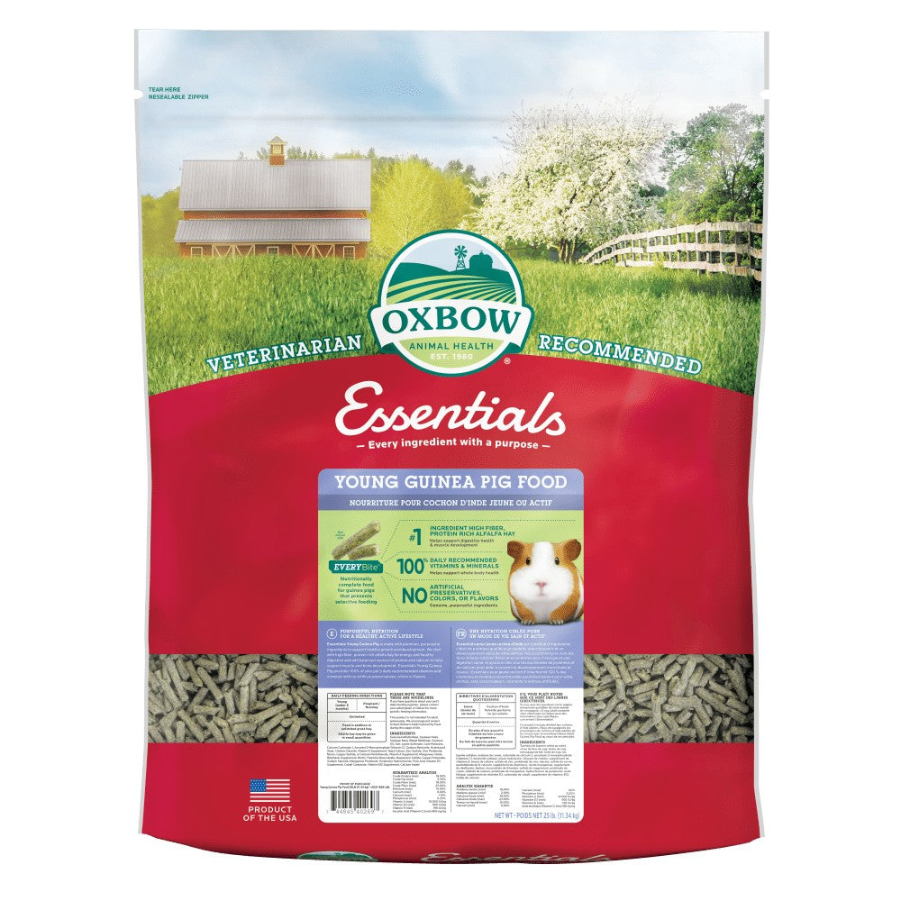 [Up to 25% off] Oxbow Essentials Young Guinea Pig Food