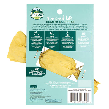 Oxbow Enriched Life Timothy Surprise for Small Pets