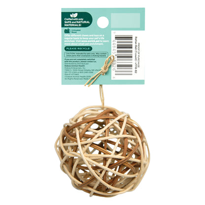 Oxbow Enriched Life Rattan Ball for Small Pets