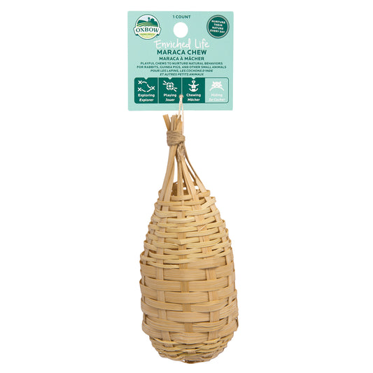 Oxbow Enriched Life Maraca Chew for Small Pets