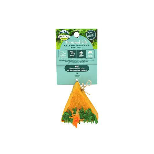 Oxbow Enriched Life Celebration Cake for Small Pets