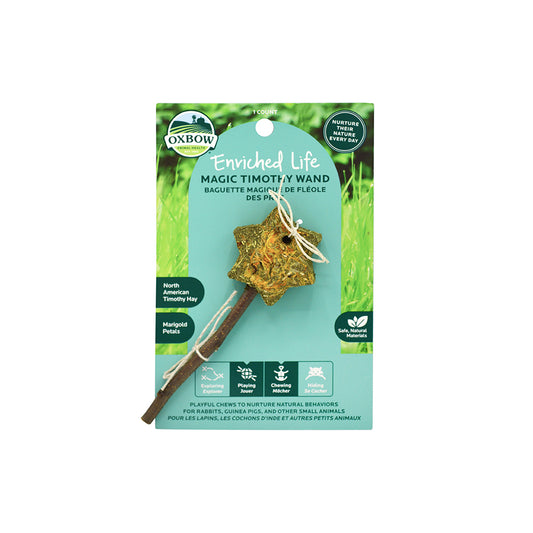 Oxbow Enriched Life Magic Timothy Wand for Small Pets