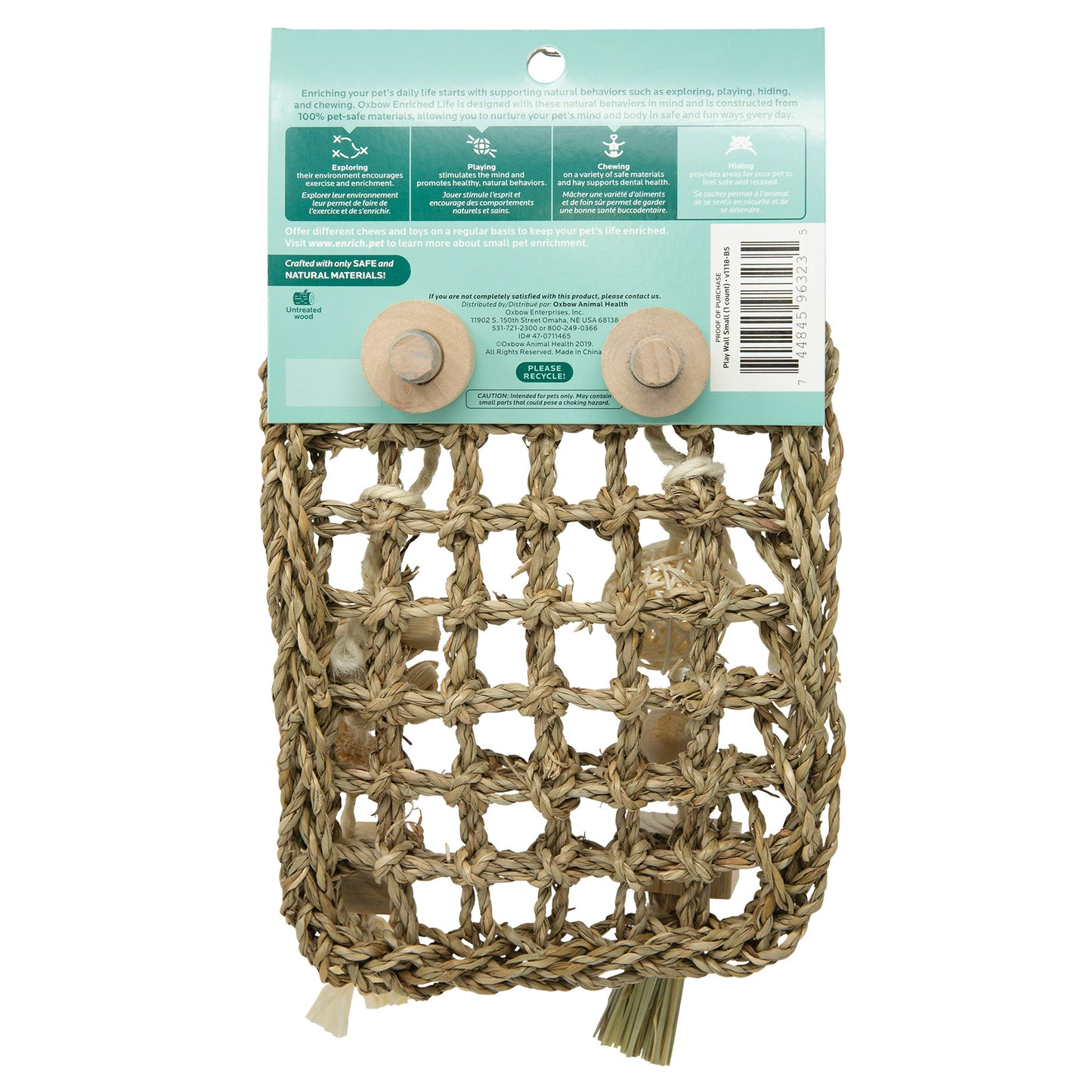 Oxbow Enriched Life Play Wall for Small Animals