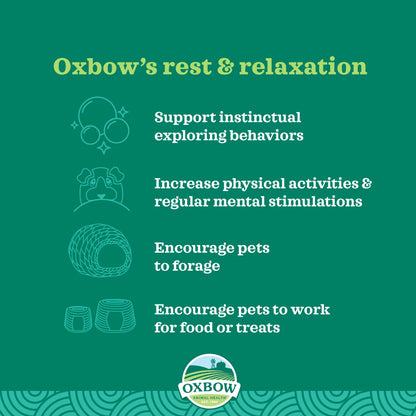 Oxbow Timothy Club Timothy Tunnel for Small Pets