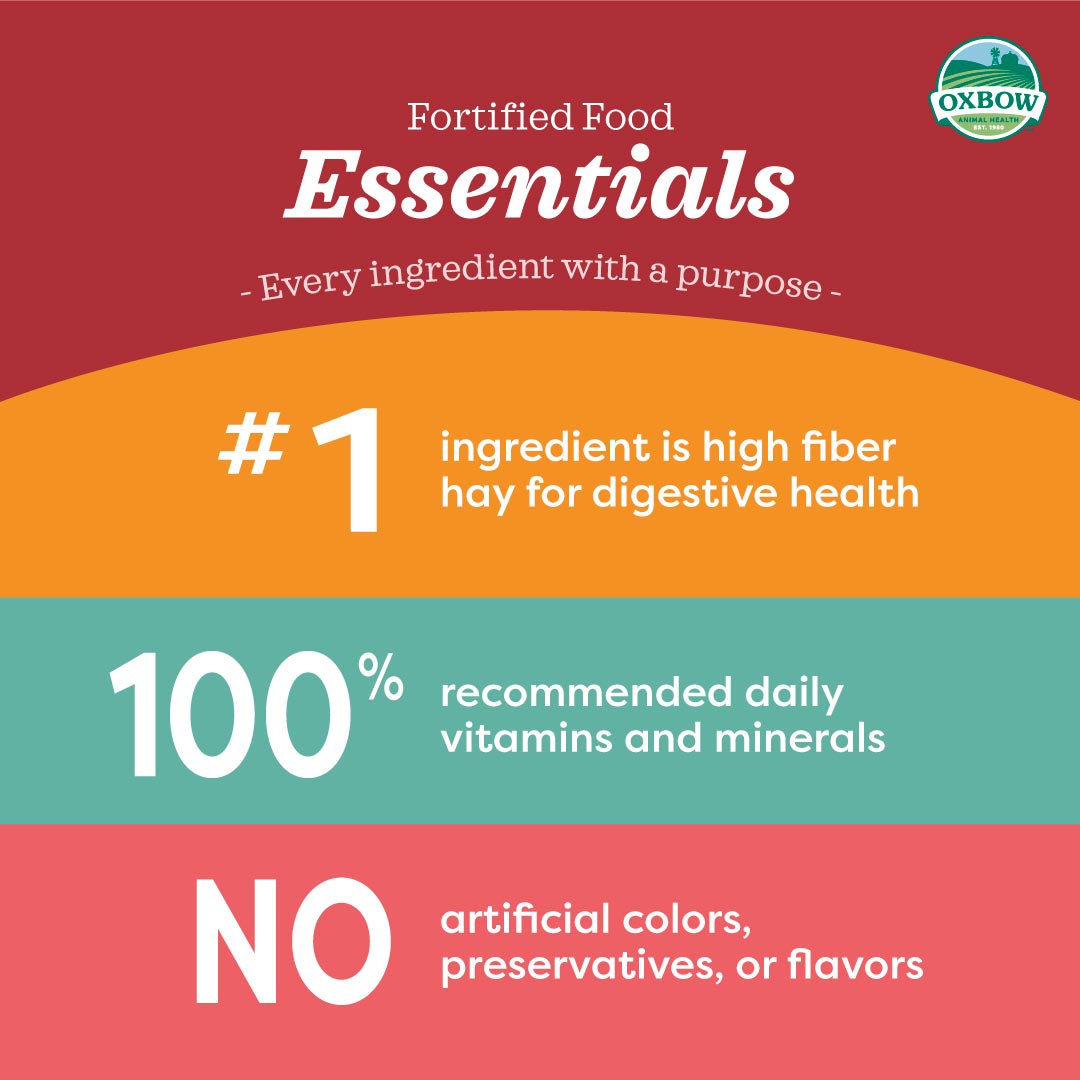 [Up to 25% off] Oxbow Essentials Senior Guinea Pig Food