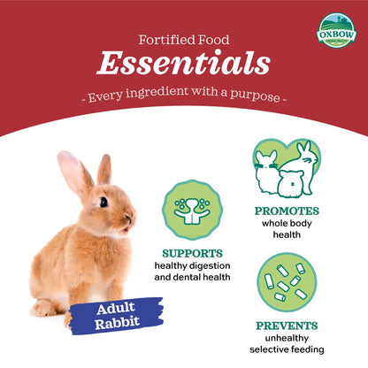 [Up to 25% off] Oxbow Essentials Adult Rabbit Food