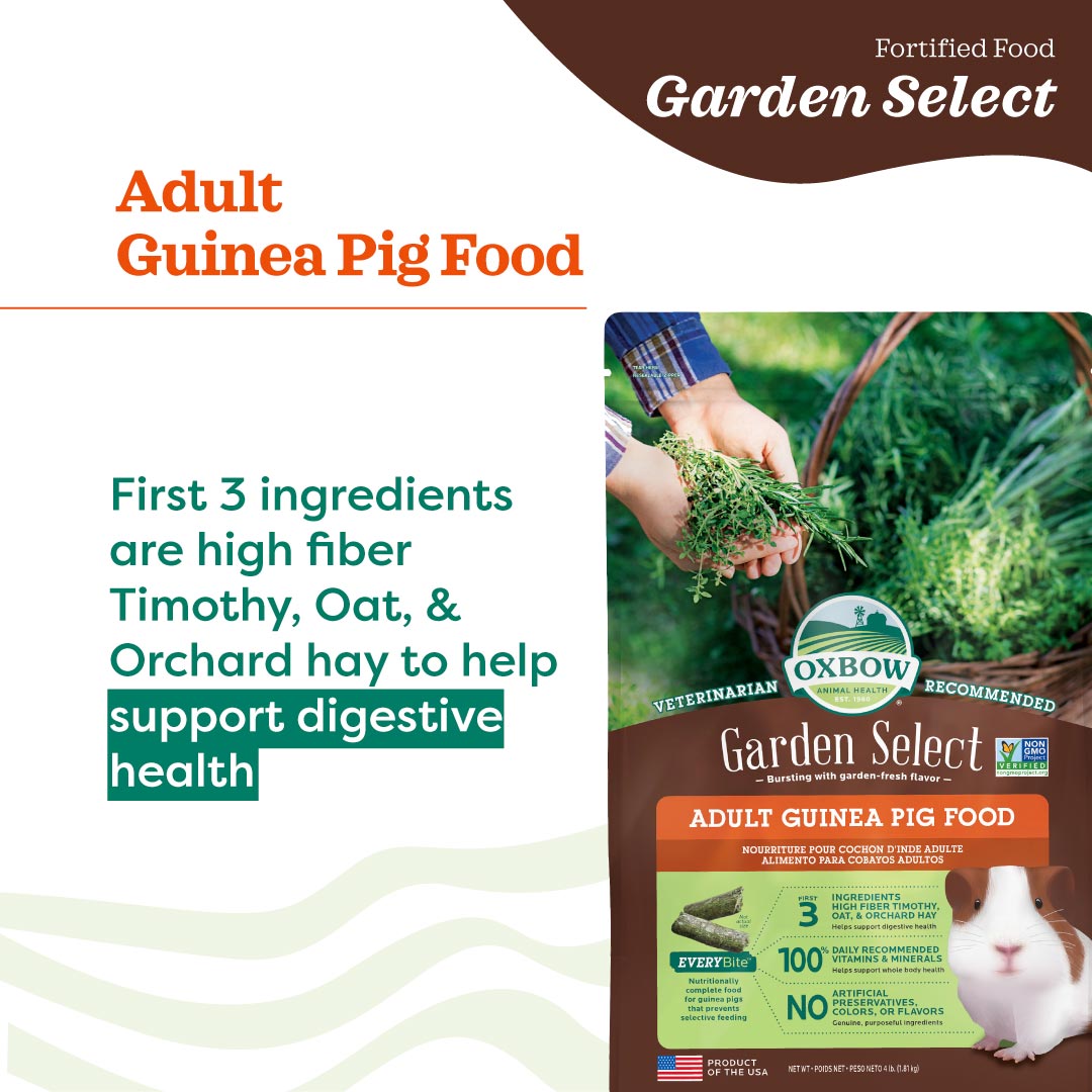 [Up to 25% off] Oxbow Garden Select Adult Guinea Pig Food