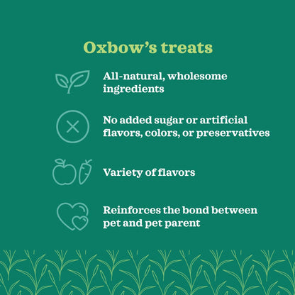 Oxbow Organic Barley Biscuits for Small Pets