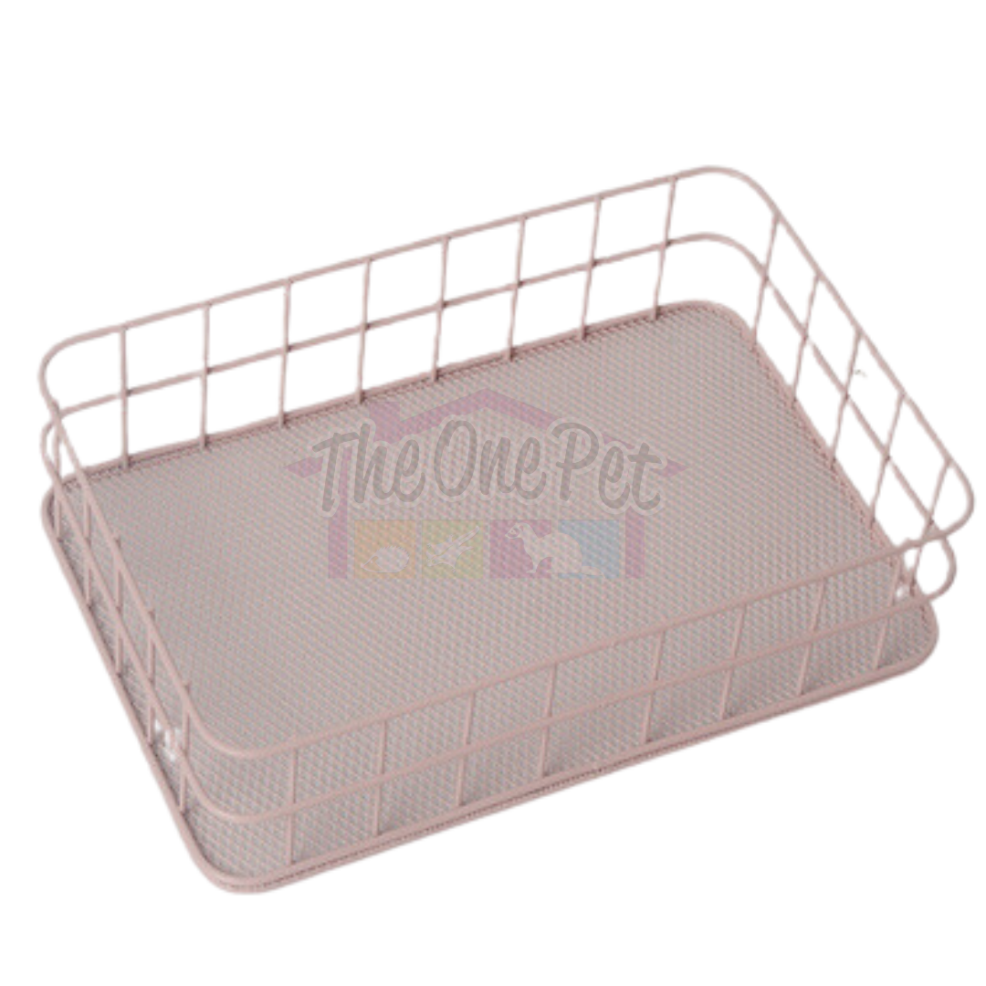 Munchies Hanging Metal Frame Bed with Cushion – Cosy Nest for Small Pets