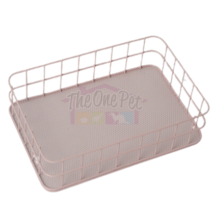 Munchies Hanging Metal Frame Bed with Cushion – Cosy Nest for Small Pets