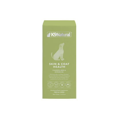 K9 Natural Skin & Coat Health Oil for Dogs – 175ml