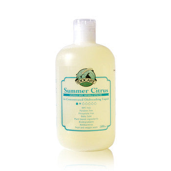 IDOCARE Summer Citrus 5X Dishwashing Liquid – 100% Plant-Based, Powerful & Gentle