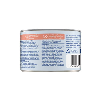 K9 Natural Canned Lamb & King Salmon Feast for Dogs – 170g (12 Cans)