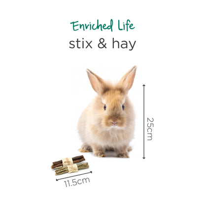 Oxbow Enriched Life Stix Hay Chews for Small Pets
