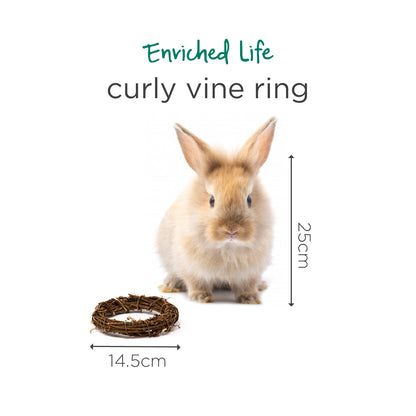 Oxbow Enriched Life Curly Vine Ring for Small Pets